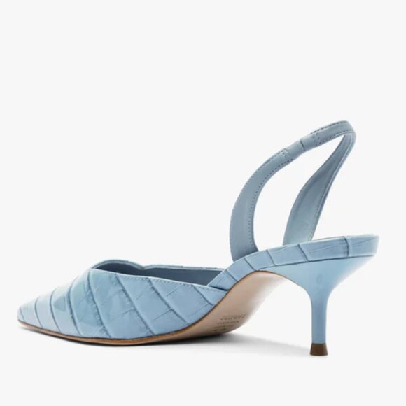 Schutz Paola Mid Slingback Pointed Toe Pump - Picture 4 of 15